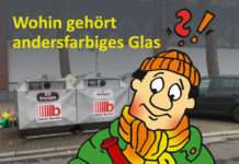 Tipp: Wohin gehört andersfarbiges Glas / Altglas?