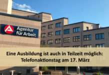 Eine Ausbildung ist auch in Teilzeit möglich: Telefonaktionstag am 17. März