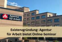 Existenzgründung: Agentur für Arbeit bietet Online-Seminar