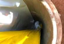 Umweltschonende Kanalsanierung im Landschaftsschutzgebiet