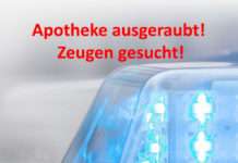 Apotheke in Hohenecken ausgeraubt – Zeugen gesucht