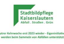 Stadtbildpflege: Lautrer Kehrwoche erst 2023 wieder