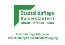 Osterfeiertage führen zu Verschiebungen der Abfallentsorgung