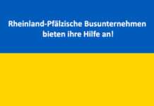 Rheinland-Pfälzische Busunternehmen bieten ihre Hilfe an!