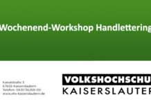 VHS Kaiserslautern – Wochenend-Workshop Handlettering