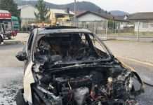 Brand eines Fahrzeuges aufgrund technischem Defekts