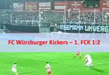 FCK legt vor: 2:1-Auswärtssieg in Würzburg