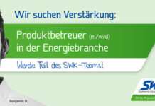 Stellenanzeige: Produktbetreuer in der Energiebranche (m/w/d)