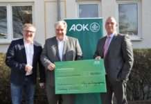 AOK Rheinland-Pfalz/Saarland unterstützt Projekt des Bundesverband Niere e.V. mit über 40.000 Euro