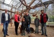 Sparkasse Kaiserslautern verloste fünf Familien-Jahreskarten für den Zoo