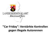„Car Friday“: Verstärkte Kontrollen gegen illegale Autorennen