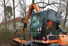 65 Beschäftigte kümmern sich täglich um 200 Hektar Stadtgrün