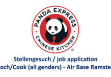 Stellengesuch: Koch/Cook (all genders) – Air Base Ramstein