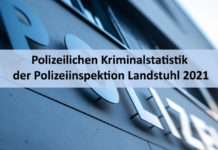Bekanntgabe der Polizeilichen Kriminalstatistik der Polizeiinspektion Landstuhl 2021