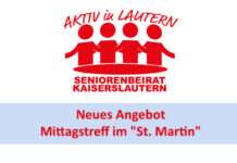 Neues Angebot des Seniorenbeirats: Mittagstreff im „St. Martin“