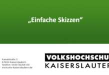 VHS Kaiserslautern: „Einfache Skizzen“