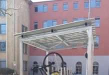 Stadt testet Wheely-Lifter – Erster Senkrechtparker für Fahrräder installiert