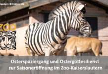 Osterspaziergang und Ostergottesdienst zur Saisoneröffnung im Zoo-Kaiserslautern
