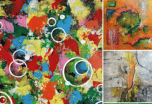 Kunstausstellung „Meine Welt ist bunt“ der Künstlerin Marion Müseler-Frisch im Quartiersbüro