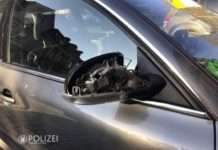 Unfallflucht nach seitlicher Kollision