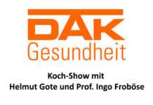 Koch-Show mit Helmut Gote und Prof. Ingo Froböse