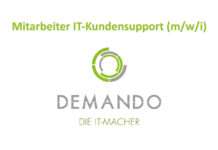 Mitarbeiter IT-Kundensupport (m/w/i) | DEMANDO GmbH