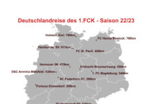 Deutschlandreise des 1.FCK – die Mannschaften und Termine