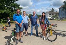 Wieder Fahrradmarkt beim Ökologieprogramm – 1500 Euro Spenden für die Ukraine-Hilfe gesammelt