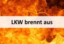 Kurz vor dem Dreieick Kaiserslautern – LKW brennt aus
