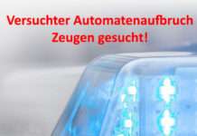 Versuchter Automatenaufbruch – Zeugen gesucht!