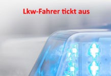Lkw-Fahrer tickt aus – Widerstand und versuchter Körperverletzung