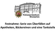 Überfälle: Polizei nimmt Verdächtigen fest