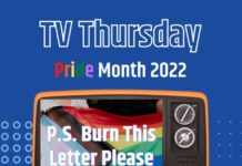 TV Thursday: „P.S. Burn This Letter Please“ – Film-Screening zum Pride Month