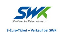 9-Euro-Ticket – Verkauf bei SWK