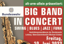Big Band des Ausbildungsmusikkorps in Concert – Benefizkonzert zu Gunsten alt-arm-allein
