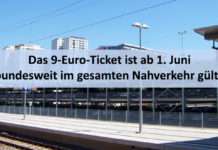 Das 9-Euro-Ticket ist ab 1. Juni bundesweit im gesamten Nahverkehr gültig