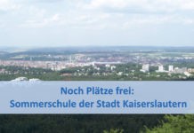 Noch Plätze frei: Sommerschule der Stadt Kaiserslautern