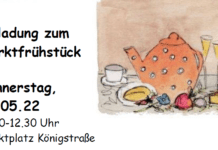 Einladung zum Marktfrühstück – Donnerstag 19. Mai
