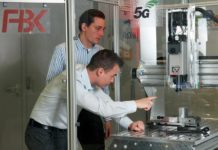 Maschinen mit digitalem Zwilling dank 5G-Technik kabellos in Echtzeit steuern