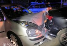 Autos verkeilen sich bei Unfall – Polizei ermittelt wegen Körperverletzung