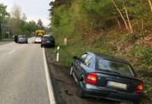 Drei Fahrzeuge – Unfall mit Leichtverletztem