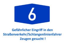 Gefährlicher Eingriff in den Straßenverkehr/Schlangenlinienfahrer – Zeugen gesucht !