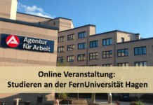 Online Veranstaltung: Studieren an der FernUniversität Hagen