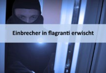 20-Jähriger Einbrecher in flagranti erwischt
