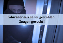 Fahrräder aus Keller gestohlen – Zeugen gesucht!