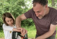 Fledermauskasten-Bauworkshop im Projekt „Gefährdete Tierarten – Espèces en danger“