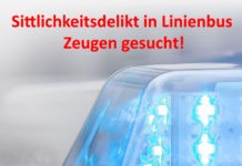 Sittlichkeitsdelikt in Linienbus – Zeugen gesucht!