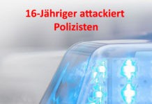 16-Jähriger attackiert Polizisten – Strafverfahren eingeleitet