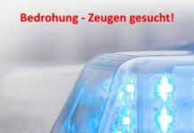 Bedrohung – Fünf Heranwachsende und drei männlichen Personen