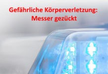 21-Jähriger – Gefährliche Körperverletzung: Messer gezückt